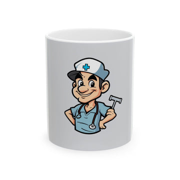 Male Nurse Ceramic Mug, (11oz, 15oz)